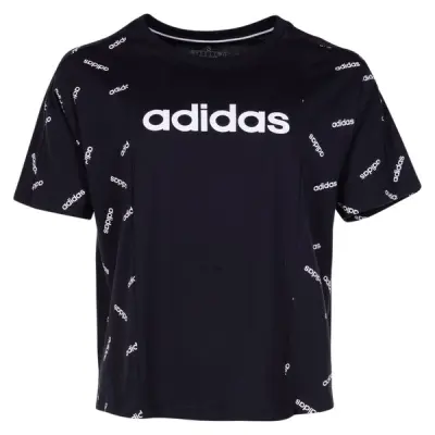 W Aop Tee, Black/White, M,  T-Shirts