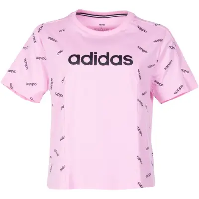 W Aop Tee, Trupnk/Black, M,  T-Shirts