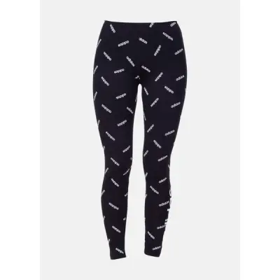 W Aop Tght, Black/White, S,  Långa Tights