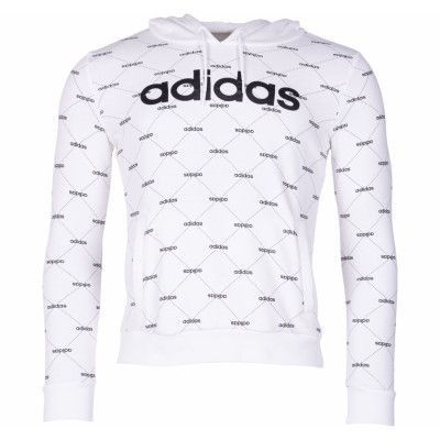 W Core Fav Hdy, White/Black, S,  Tröjor