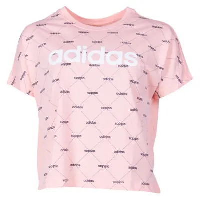 W Core Fav T, Glopnk/Black, M,  T-Shirts