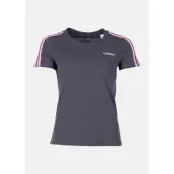 W E 3s Slim Tee, Dgreyh/Trupnk, Xs,  T-Shirts