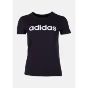 W E Lin Slim T, Black/White, S,  T-Shirts