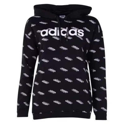 W Fav Hdy, Black/White, S,  Hoodies