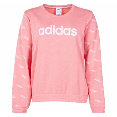 W Fav Sw, Glopnk/White, L,  Tröjor