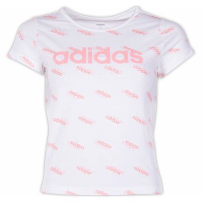 W Fav T, White/Glopnk, L,  T-Shirts