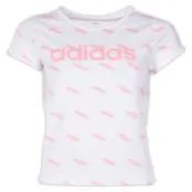 W Fav T, White/Glopnk, Xl,  T-Shirts