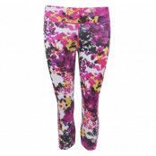 Wo 3/4 Flowerq2, Multco/Shopin, L, Byxor