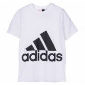 Yb Big Logo Tee, White/Black, 176,  T-Shirts