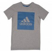 Yb Logo Tee 2, Corhtr/Cor, 110, T-Shirts
