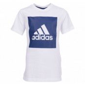 Yb Logo Tee 2, White/Mysb, 116, T-Shirts