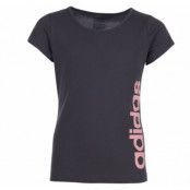 Yg Ess Lin Tee, Utiblk/Ray, 140,  Adidas