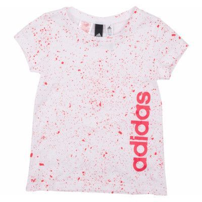 Yg Lin P Tee, White/Corp, 110,  T-Shirts