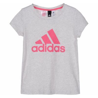 Yg Logo Tee, Whtmel/Chapnk/Reapnk, 170,  T-Shirts