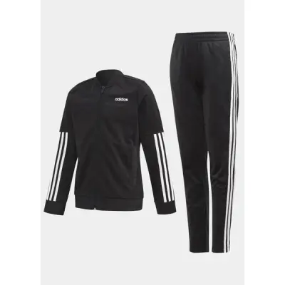 Yg Ts Back2bas, Black/White, 128,  Träningskläder