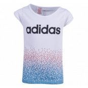 Yg W Fun Tee, White/Black, 140,  Adidas