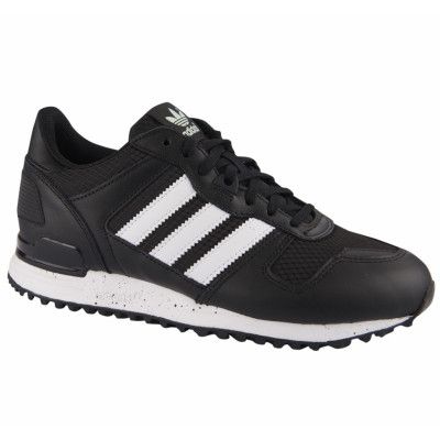 Zx 700 W, Cblack/Ftwwht/Frogrn, 39 1/3