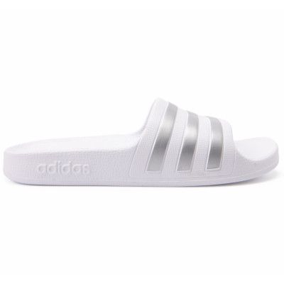 Adilette Aqua K, Ftwwht/Silvmt/Ftwwht, 31,  Streetskor