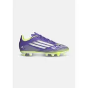 F50 Club Fg/Mg J, Purrus/Ftwwht/Luclem, 35,  Fotbollsskor