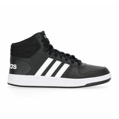 Hoops 2.0 Mid, Cblack/Ftwwht/Ftwwht, 40 2/3