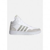 Hoops 3.0 Mid, Ftwwht/Metgry/Greone, 40