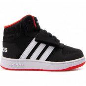 Hoops Mid 2.0 I, Cblack/Ftwwht/Hirere, 18,  Adidas Skor