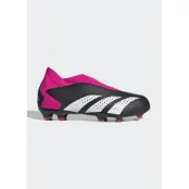 Predator Accuracy.3 Ll Fg J, Cblack/Ftwwht/Teshpk, 32, Fotbollsskor