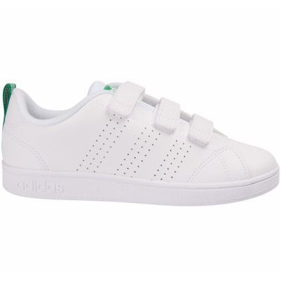 Vs Adv Cl Cmf C, Ftwwht/Ftwwht/Green, 34,  Streetskor