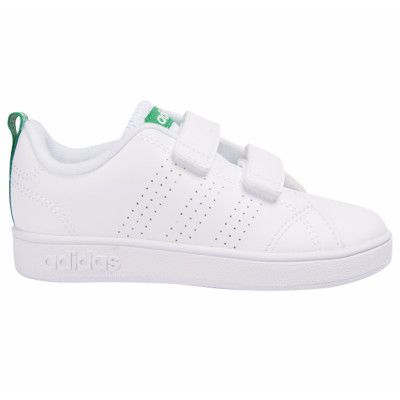 Vs Adv Cl Cmf Inf, Ftwwht/Ftwwht/Green, 25.5,  Adidas Skor