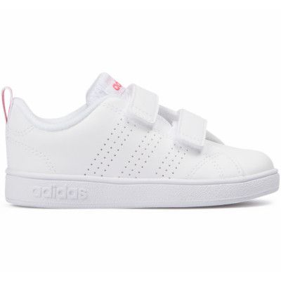 Vs Adv Cl Cmf Inf, Ftwwht/Ftwwht/Suppnk, 18,  Adidas Skor