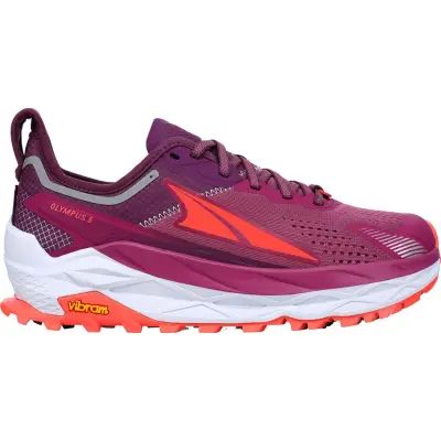 Altra Olympus 5 W Trailskor Purple/Orange, USL 6,5