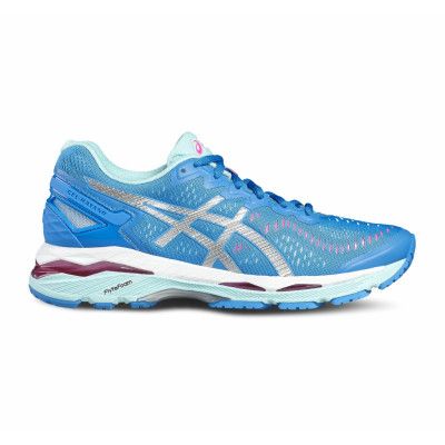 Gel-Kayano 23 W, Diva Blue/Silver/Aqua Splash, 12.5,  Asics