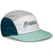 Asics 5 Panel Cap Rich Teal/Dark Jade/Feather Grey