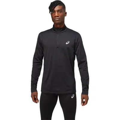 Asics Core Ls 1/2 Zip Winter Top Men Performance Black - S