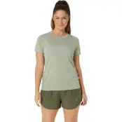 Asics Core SS Top Women Olive Grey - XS