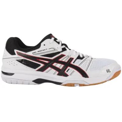 Gel-Rocket 7, White/Black/Vermilion, 39