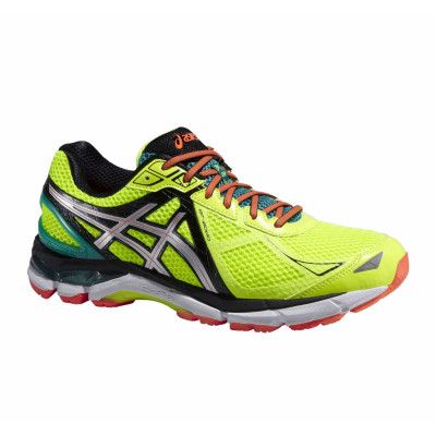 Gt-2000 3, Flash Yellow/Silver/Emerald Gr, 13.5,  Asics