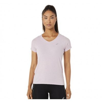 V-Neck Ss Top, Barely Rose, Xs,  Löpar-T-Shirts