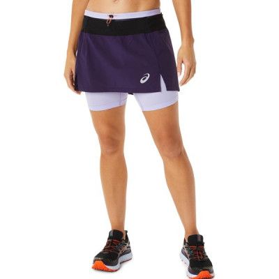 Asics Fujitrail Skort Women Night Shade/Vapor