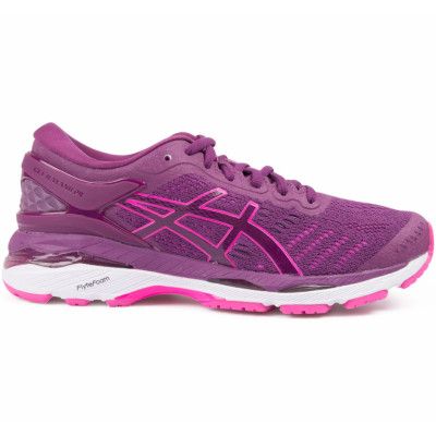 Gel-Kayano 24, Prune/Pink Glow/White, 12.5,  Asics