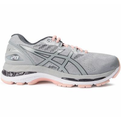 Gel-Nimbus 20, Mid Grey/Mid Grey/Seashell Pin, 13,  Asics