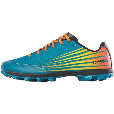 Icebug Acceleritas8 RB9X W Orienteringsskor Ocean/Orange, USL 6