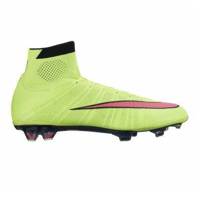 Mercurial Superfly Fg, Volt/Hyper Pink-Black, 42