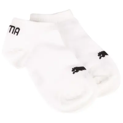 Puma Kids Invisible Sneaker 2p, White, 27-30,  Bomullsstrumpor