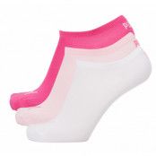 Puma Unisex Sneaker Plain 3p, Pink Lady, 35-38,  Bomullsstrumpor