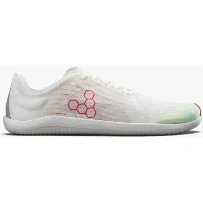 Vivobarefoot Primus Aero Bright White/Neon Orange