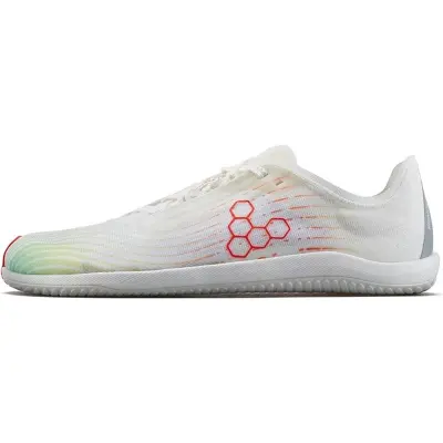 Vivobarefoot Primus Flow Bright White/Neon Orange - 37