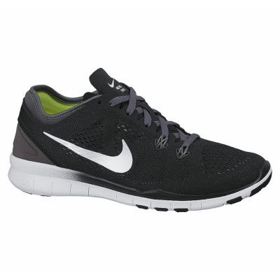 Wmns Nike Free 5.0 Tr Fit 5, Black/White-Dark Grey-White, 35,5