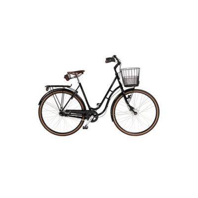 Skeppshult Damcykel Natur Premium 7-Växlar Spegelsvart