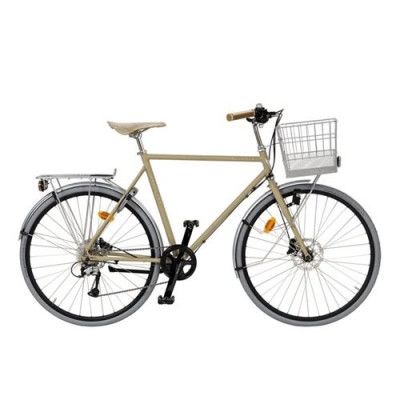 Skeppshult Herr Cykel Favorit Sport 9-Växlar Alg Matt, Alg Matt, 55Cm Alg Matt